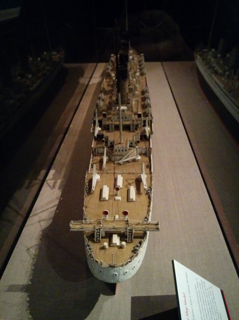 Illustration for article titled Pictures from the Reagan Library: The Titanic Exhibit